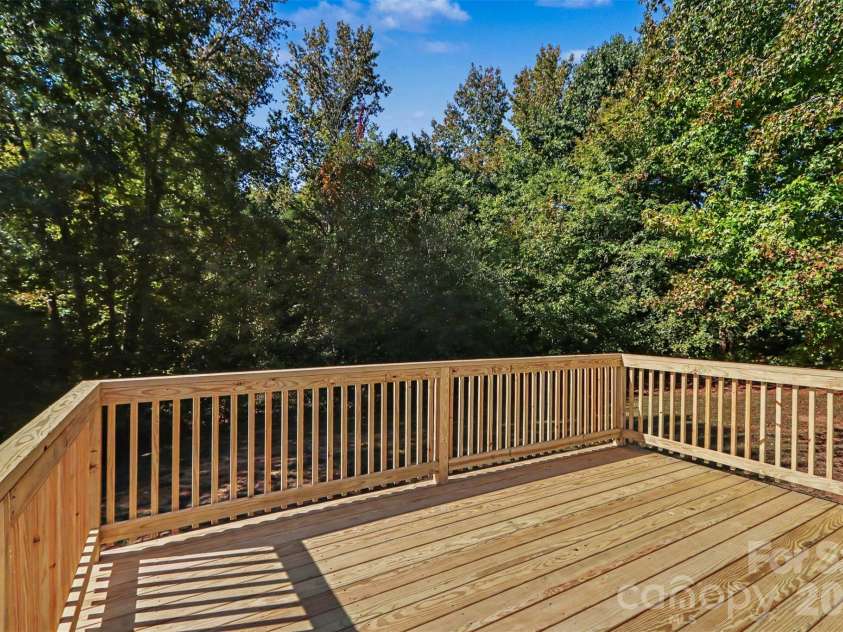 3560 New Potato Drive, Kannapolis, NC 28083.  MLS# CAR4431735, YatesRealty ID 56056. Back Deck