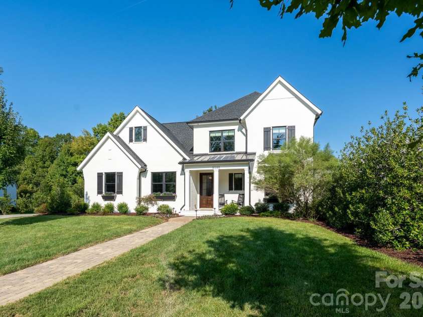 9588 Pacing Lane, Concord, NC 28027.  MLS# CAR4432011, YatesRealty ID 56073. Side angle of front of Home