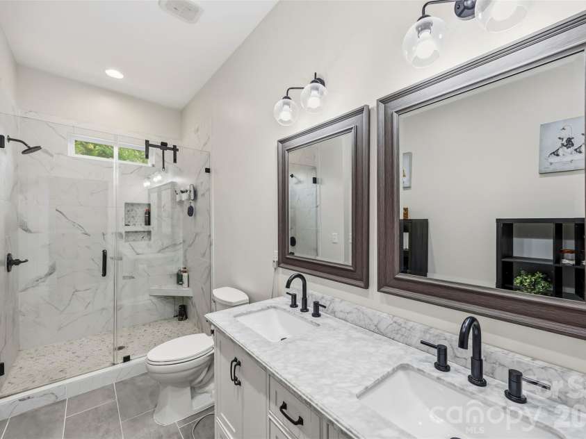 2832 Beaty Road, Gastonia, NC 28056.  MLS# CAR4433204, YatesRealty ID 56076. Dual Vanity w/ walk in tiled shower