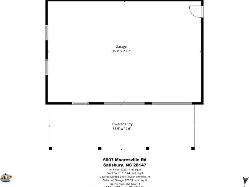 6007 Mooresville Road, Salisbury, NC 28147.  MLS# CAR4433211, YatesRealty ID 56096. 