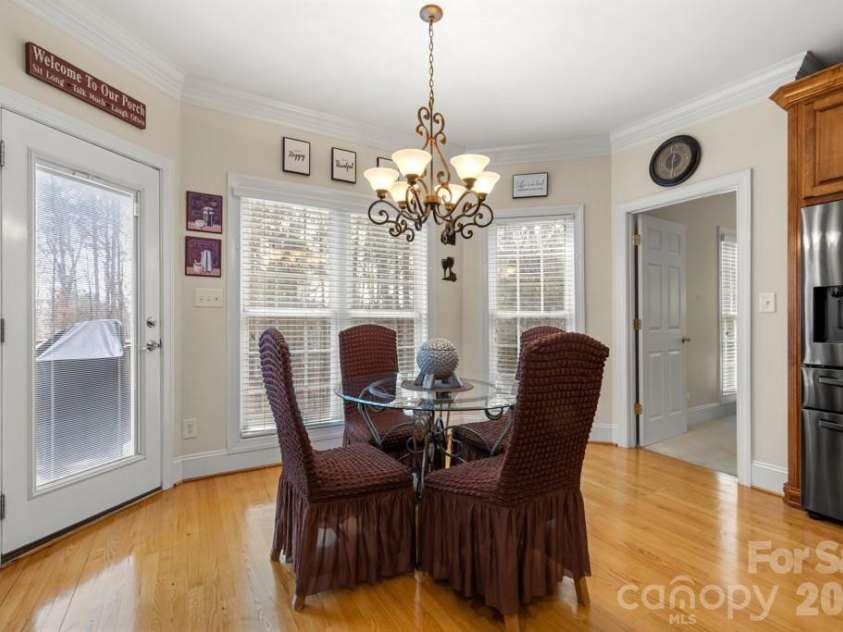 1221 Silver Arrow Court, Fort Mill, SC 29715.  MLS# CAR4348866, YatesRealty ID 5611. Breakfast Room