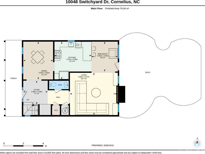 10048 Switchyard Drive, Cornelius, NC 28031.  MLS# CAR4433430, YatesRealty ID 56110. 
