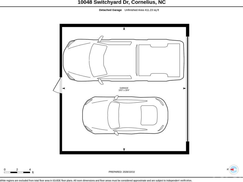 10048 Switchyard Drive, Cornelius, NC 28031.  MLS# CAR4433430, YatesRealty ID 56110. 