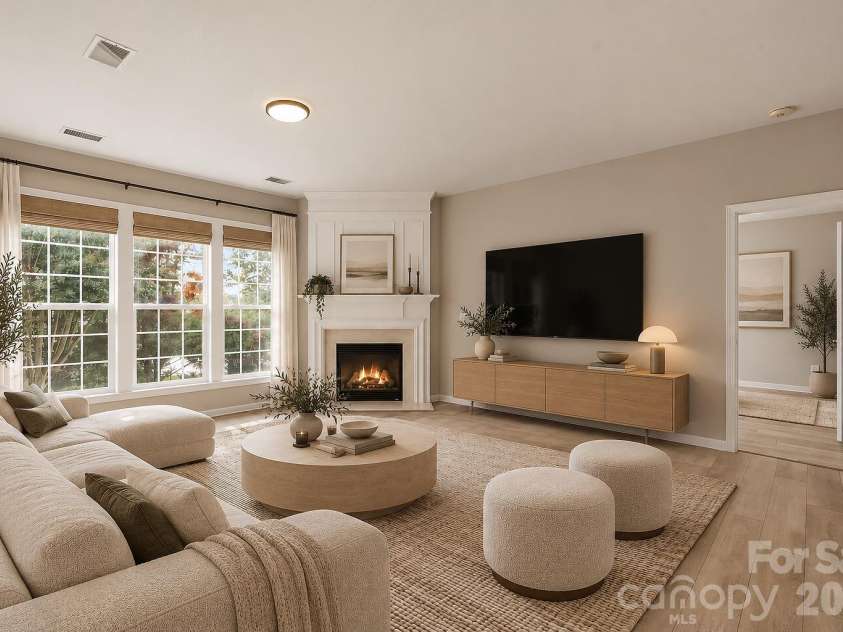 12409 Bobhouse Drive, Charlotte, NC 28277.  MLS# CAR4433393, YatesRealty ID 56120. Virtually Staged