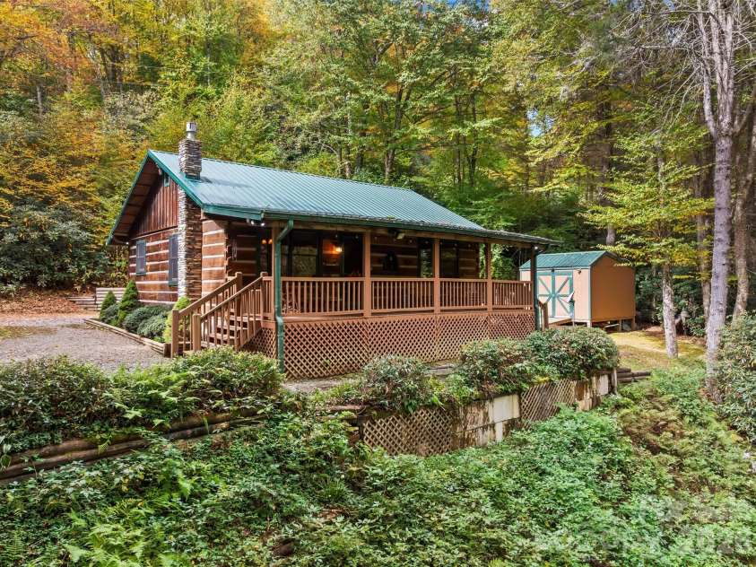 758 Mashstomp Road, Maggie Valley, NC 28751.  MLS# CAR4433434, YatesRealty ID 56129. 