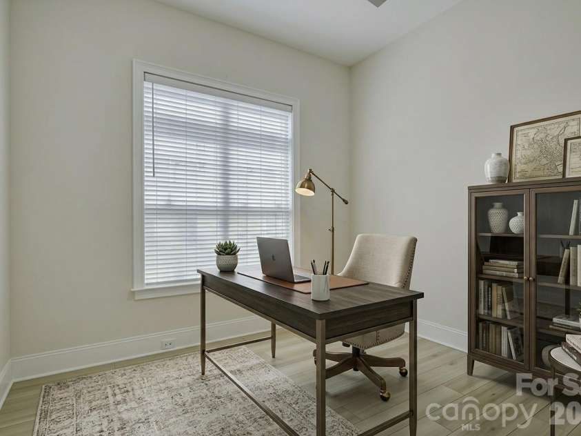 82105 Standing Oak Drive, Charlotte, NC 28278.  MLS# CAR4410343, YatesRealty ID 56131. Office virtually staged