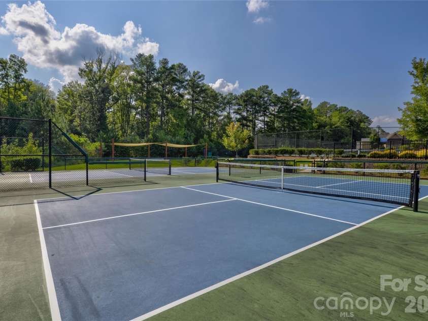 82105 Standing Oak Drive, Charlotte, NC 28278.  MLS# CAR4410343, YatesRealty ID 56131. Pickleball courts