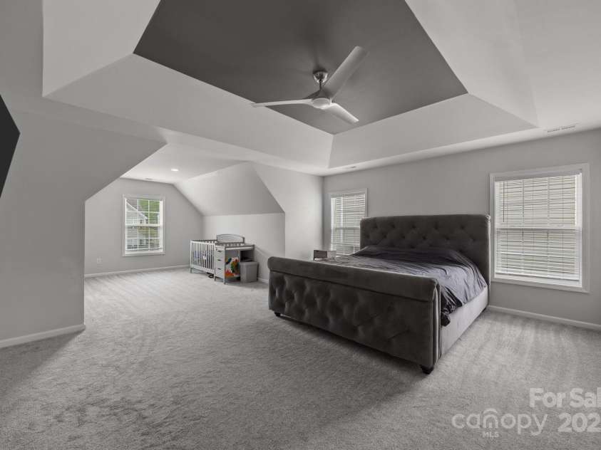 8453 Mossy Cup Trail, Harrisburg, NC 28075.  MLS# CAR4245368, YatesRealty ID 5619. Owners suite with tray ceilings
