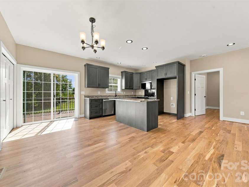 2937 Frank Whisnant Road, Morganton, NC 28655.  MLS# CAR4432522, YatesRealty ID 56195. Kitchen and Dining