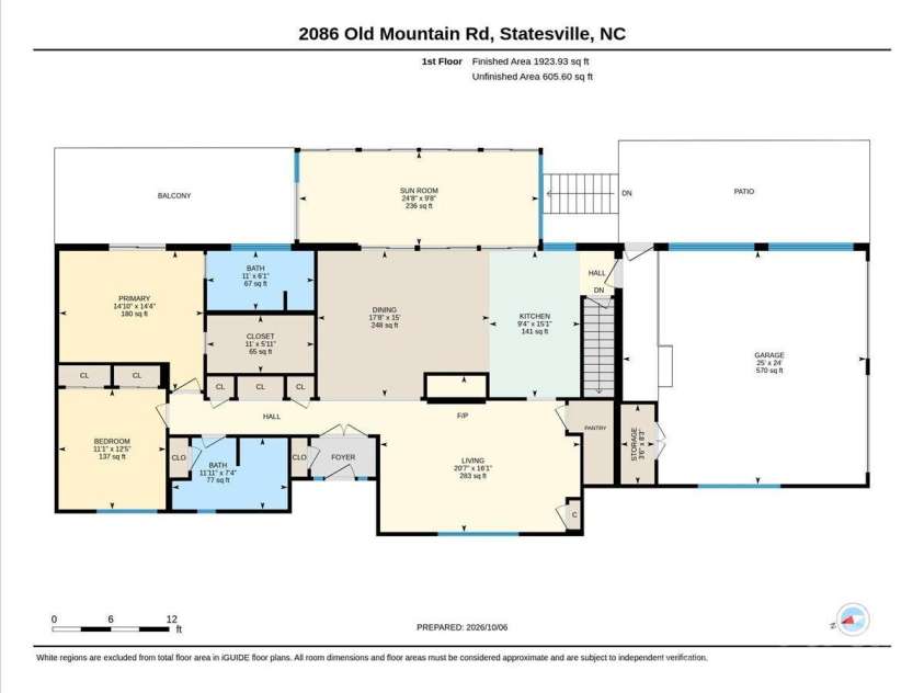 2086 Old Mountain Road, Statesville, NC 28625.  MLS# CAR4432709, YatesRealty ID 56197. 