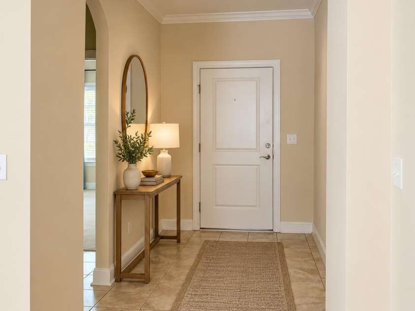 680 Poplar View Drive, Concord, NC 28027.  MLS# CAR4428432, YatesRealty ID 56209. Foyer
