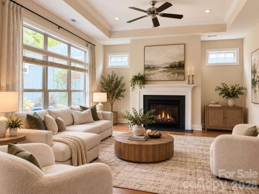 680 Poplar View Drive, Concord, NC 28027.  MLS# CAR4428432, YatesRealty ID 56209. Greatroom