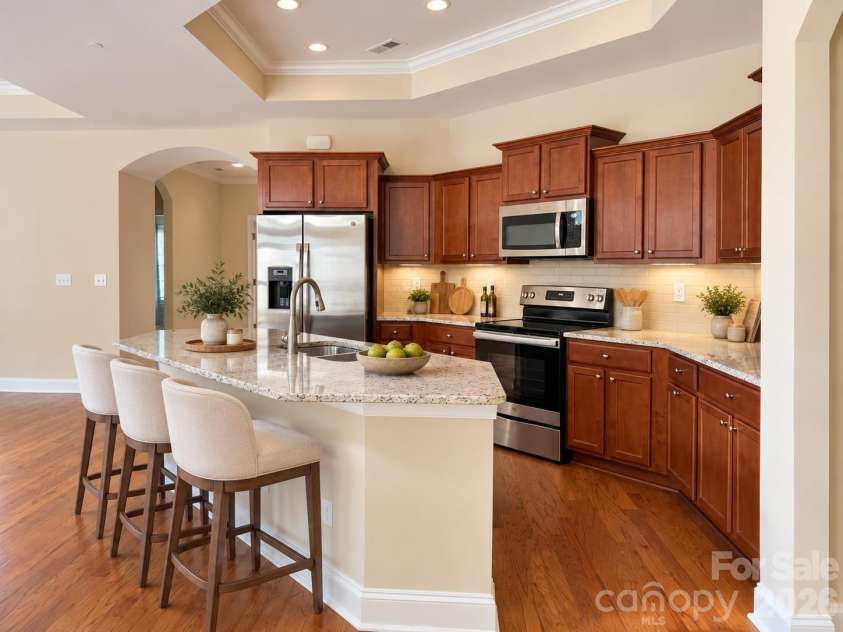 680 Poplar View Drive, Concord, NC 28027.  MLS# CAR4428432, YatesRealty ID 56209. Kitchen