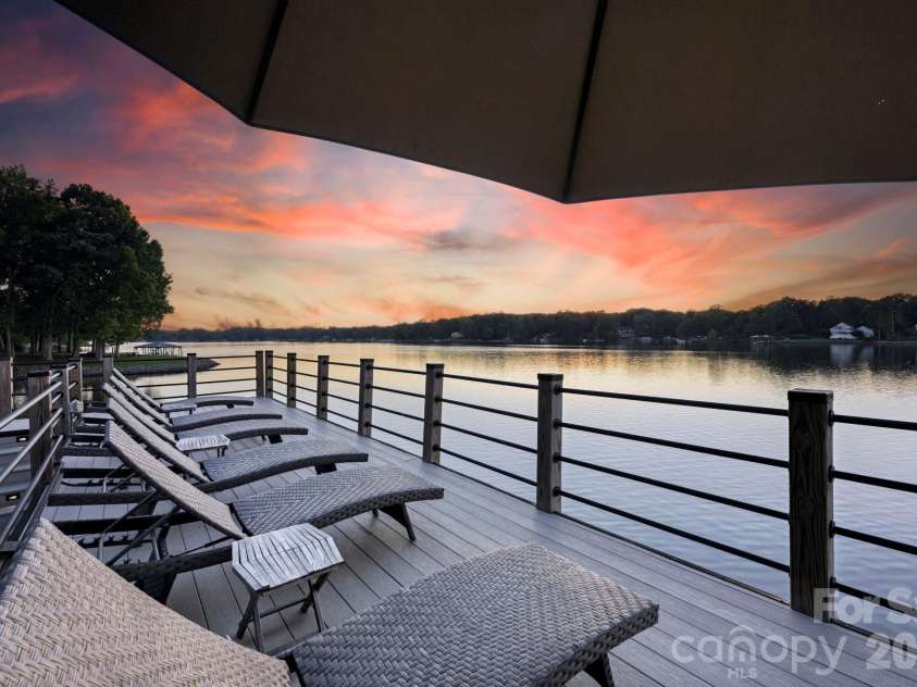 298 Marietta Road, Mooresville, NC 28117.  MLS# CAR4432795, YatesRealty ID 56243. Upper level dock, great for sunbathing