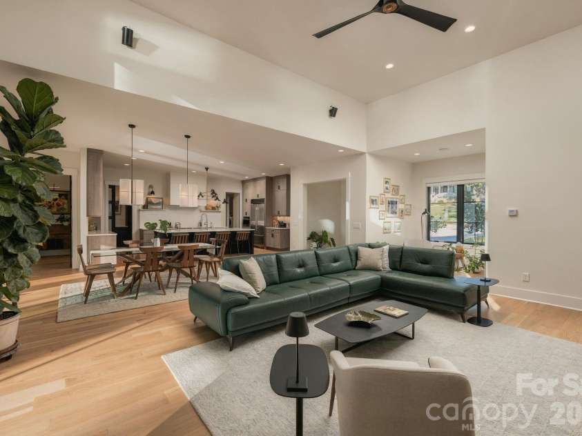 298 Marietta Road, Mooresville, NC 28117.  MLS# CAR4432795, YatesRealty ID 56243. View toward Kitchen in open floor plan