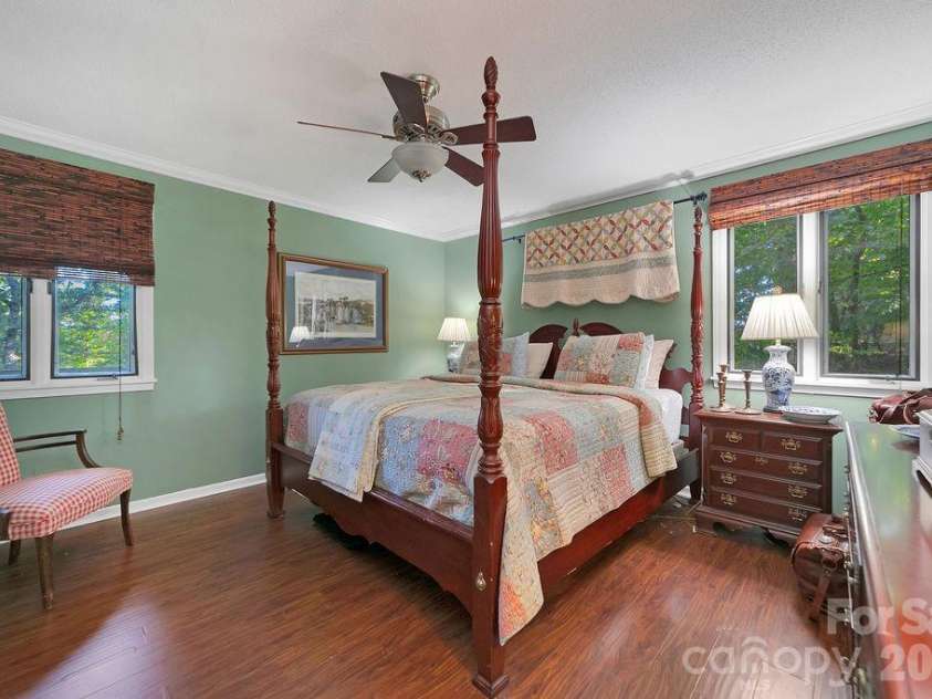 2377 Connestee Trail, Brevard, NC 28712.  MLS# CAR4431214, YatesRealty ID 56257. Primary Bedroom