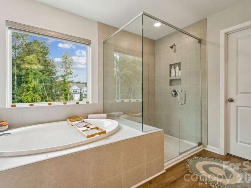 8704 Frank Grier Road, Charlotte, NC 28215.  MLS# CAR4433413, YatesRealty ID 56267. Primary bathroom