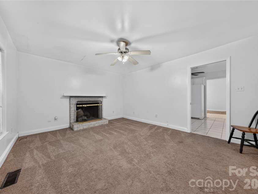 7572 Charlotte Highway, Indian Land, SC 29707.  MLS# CAR4430507, YatesRealty ID 56272. Great Room with Fireplace
