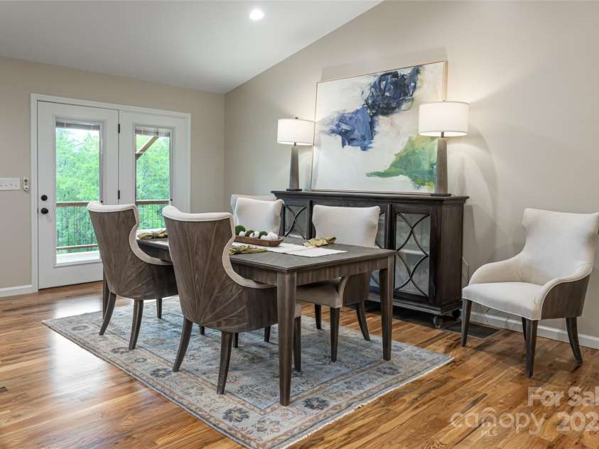 181 Flint Morgan Road, Mars Hill, NC 28754.  MLS# CAR4288459, YatesRealty ID 5628. Dining Room