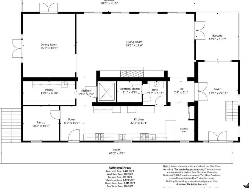 2222 Greenspire Drive, Sylva, NC 28779.  MLS# CAR4159278, YatesRealty ID 5629. Main level.