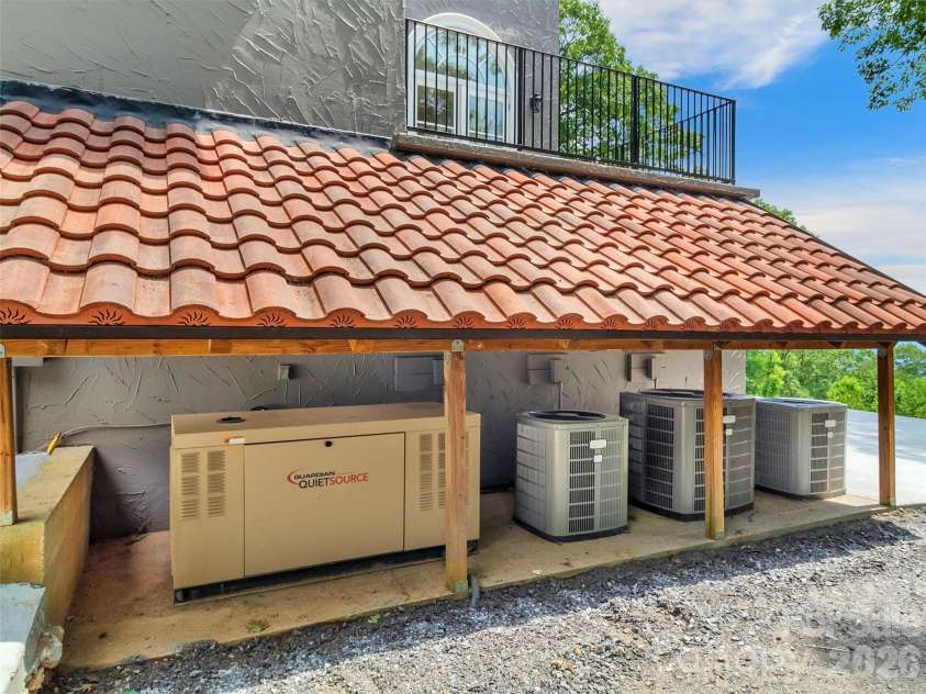 2222 Greenspire Drive, Sylva, NC 28779.  MLS# CAR4159278, YatesRealty ID 5629. Oversized generator.