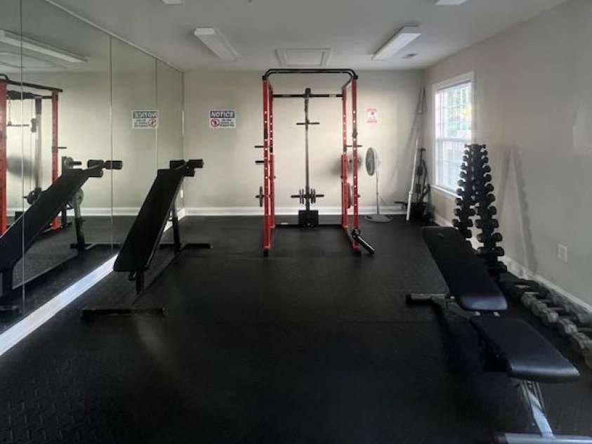 21411 Aftonshire Drive, Cornelius, NC 28031.  MLS# CAR4433846, YatesRealty ID 56299. Fitness Room
