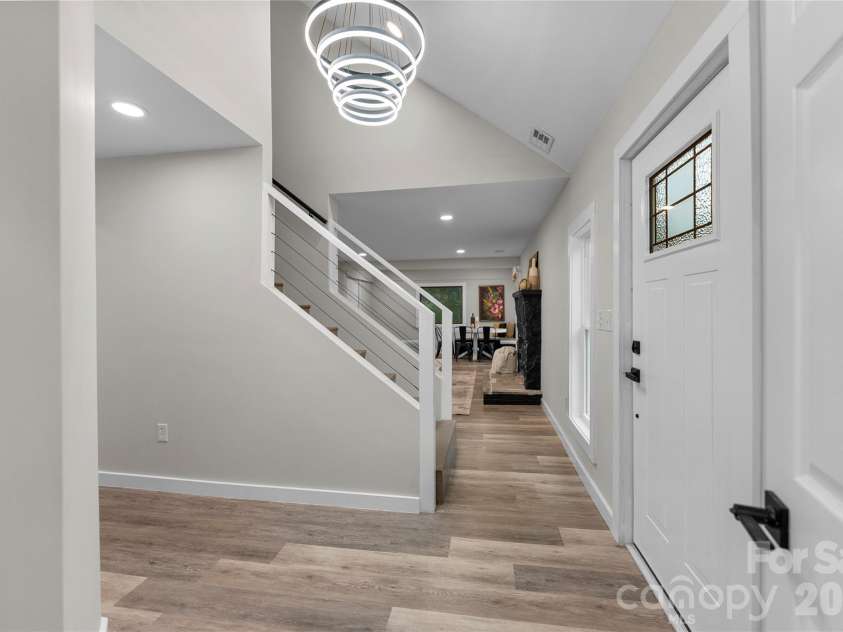 1277 Henson Cove Road, Canton, NC 28716.  MLS# CAR4432608, YatesRealty ID 56306. Entry