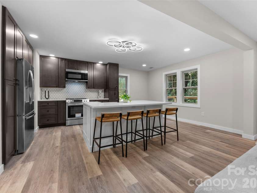 1277 Henson Cove Road, Canton, NC 28716.  MLS# CAR4432608, YatesRealty ID 56306. Kitchen