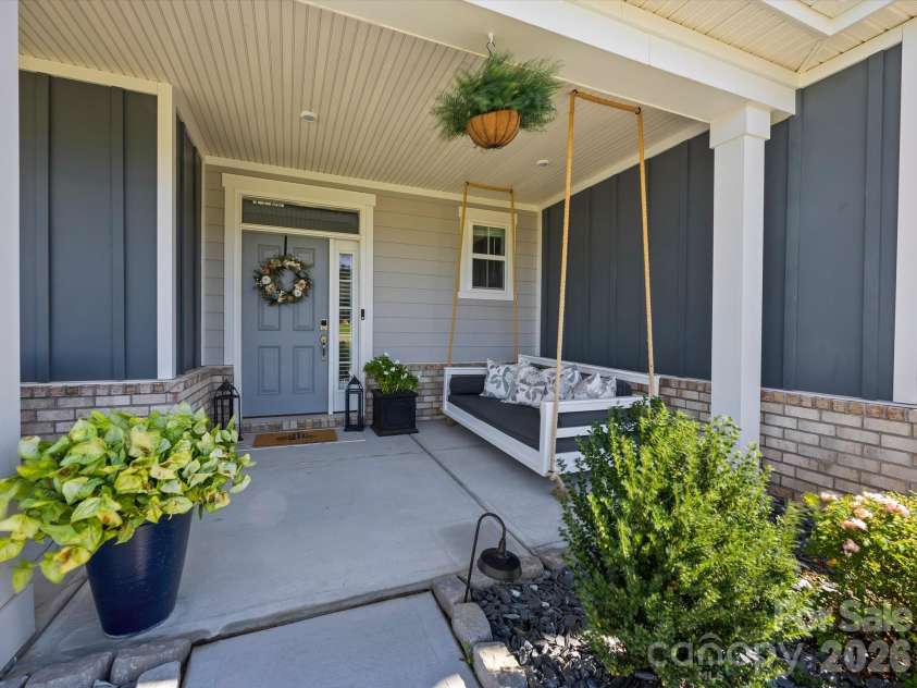 1305 Coppergate Drive, Salisbury, NC 28147.  MLS# CAR4428820, YatesRealty ID 56314. Covered front porch with so much character!
