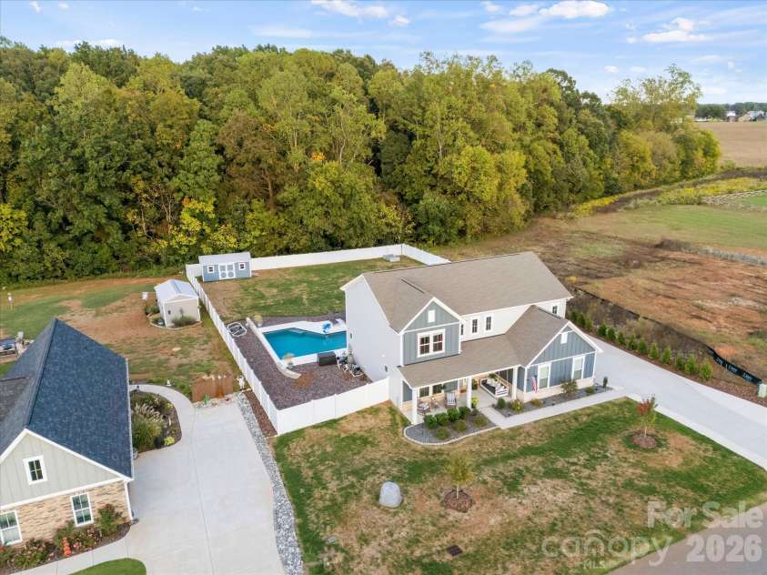 1305 Coppergate Drive, Salisbury, NC 28147.  MLS# CAR4428820, YatesRealty ID 56314. Huge, fenced back yard