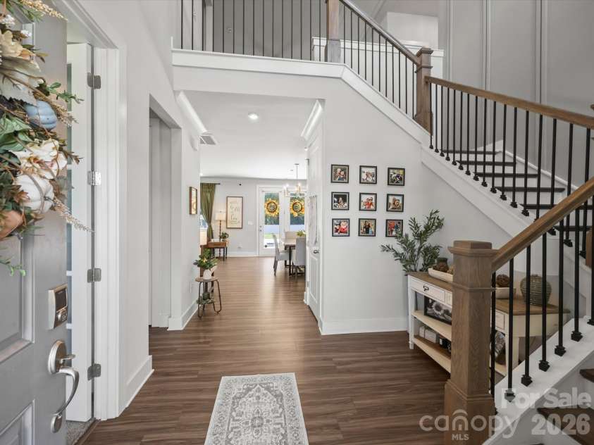 1305 Coppergate Drive, Salisbury, NC 28147.  MLS# CAR4428820, YatesRealty ID 56314. Loft overlooks the entry way