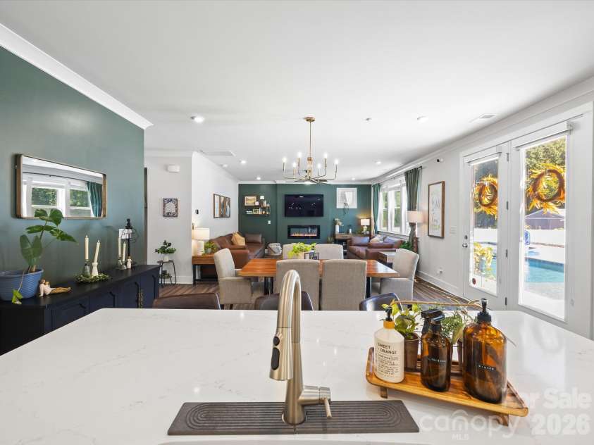 1305 Coppergate Drive, Salisbury, NC 28147.  MLS# CAR4428820, YatesRealty ID 56314. Open floor plan for seamless entertaining