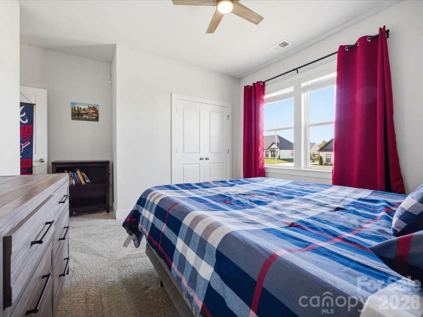 1305 Coppergate Drive, Salisbury, NC 28147.  MLS# CAR4428820, YatesRealty ID 56314. Third bedroom on upper level