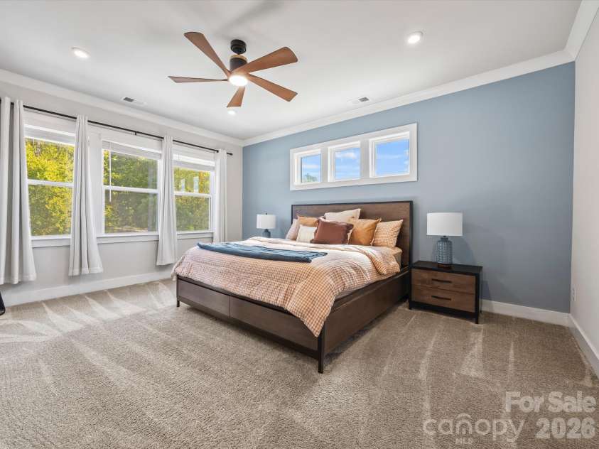 1305 Coppergate Drive, Salisbury, NC 28147.  MLS# CAR4428820, YatesRealty ID 56314. Your primary bedroom retreat
