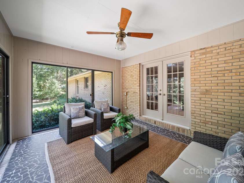 1676 Partridge Circle, Lancaster, SC 29720.  MLS# CAR4296383, YatesRealty ID 5633. Glassed in rear porch