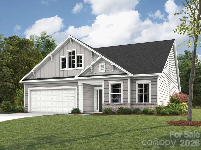 2028 Sabra Street, Gastonia, NC 28054.  MLS# CAR4429899, YatesRealty ID 56338. Elevation rendering only