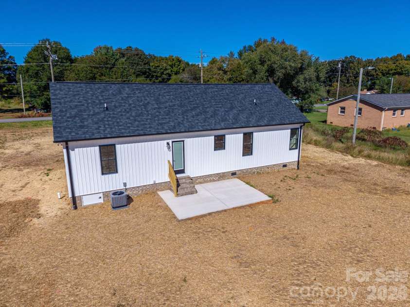 3532 Fallston Road, Shelby, NC 28150.  MLS# CAR4433792, YatesRealty ID 56339. Rear View