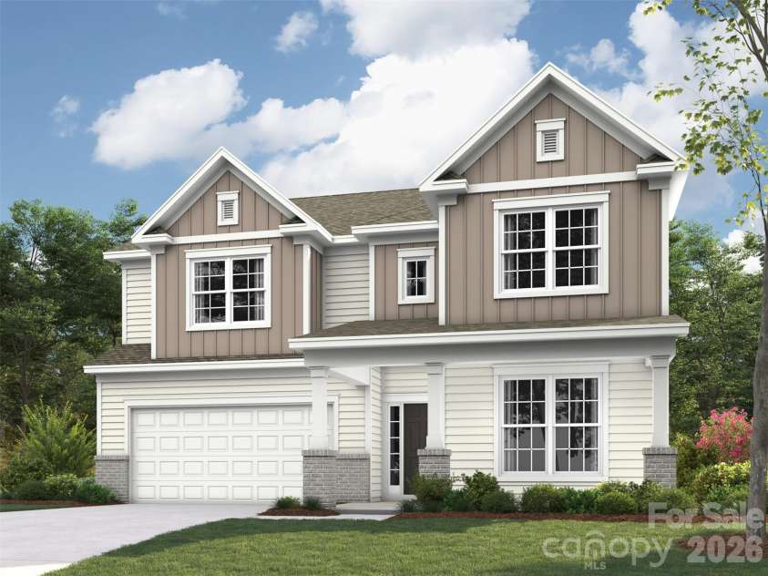 2149 Camber Drive, Gastonia, NC 28054.  MLS# CAR4430191, YatesRealty ID 56341. Elevation rendering only
