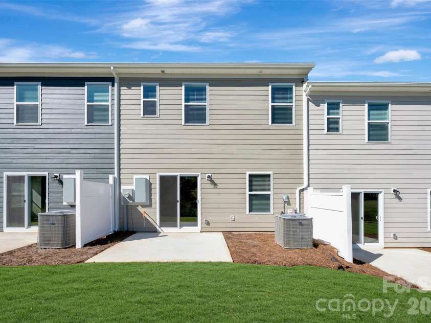783 Kitfox Drive, Concord, NC 28027.  MLS# CAR4434139, YatesRealty ID 56346. Rear exterior