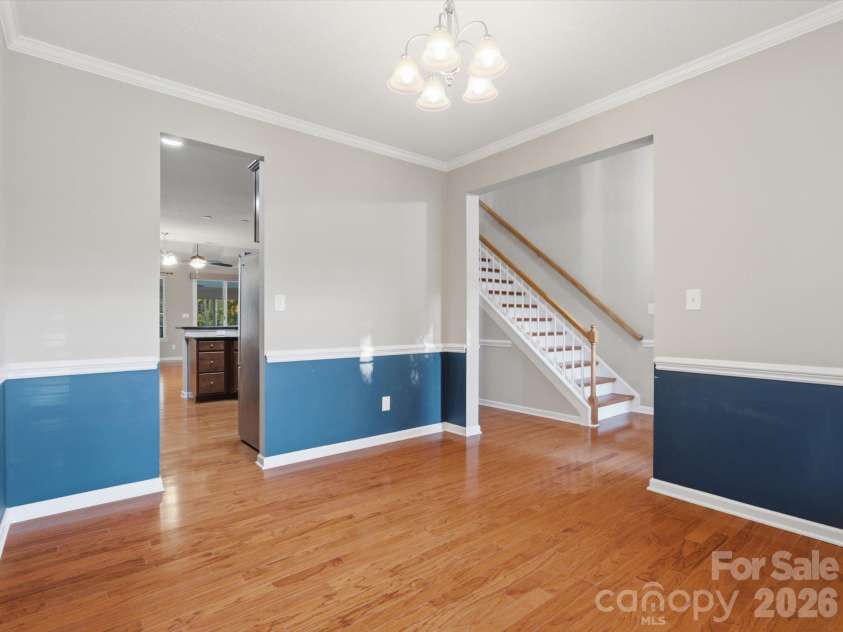 15110 Reminisce Lane, Charlotte, NC 28278.  MLS# CAR4434079, YatesRealty ID 56357. Dining Room
