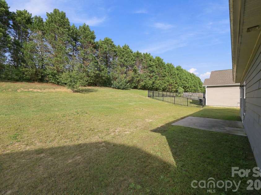 1507 Troon Drive, Salisbury, NC 28144.  MLS# CAR4434208, YatesRealty ID 56358. Back Yard