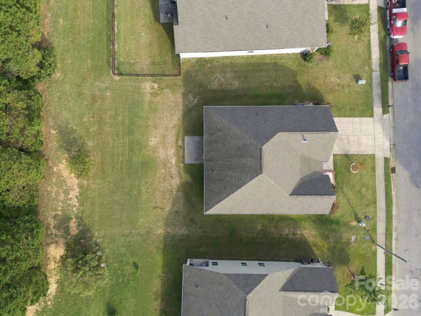 1507 Troon Drive, Salisbury, NC 28144.  MLS# CAR4434208, YatesRealty ID 56358. Lot from above