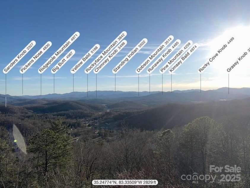 727 Chinquapin Mountain Road, Franklin, NC 28734.  MLS# CAR4242916, YatesRealty ID 5638. 