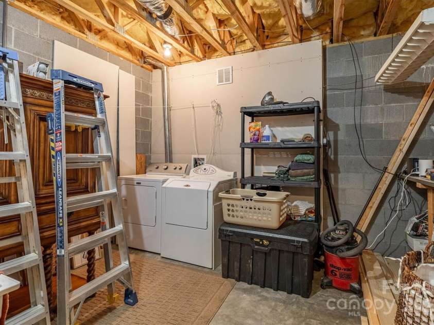 1143 Grandview Peaks Drive, Nebo, NC 28761.  MLS# CAR4329247, YatesRealty ID 564. Landry/Utility Rm