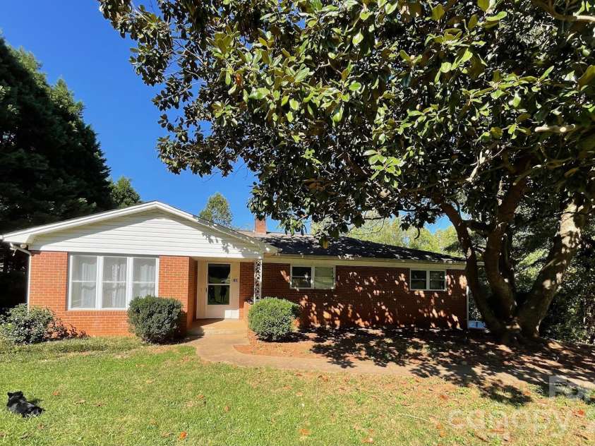110 Poteat Drive, Morganton, NC 28655.  MLS# CAR4431657, YatesRealty ID 56452. Front of Home