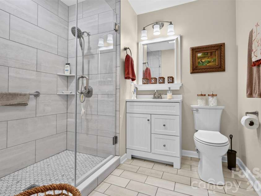 2209 Rainbrook Drive, Monroe, NC 28112.  MLS# CAR4432727, YatesRealty ID 56489. Primary bathroom