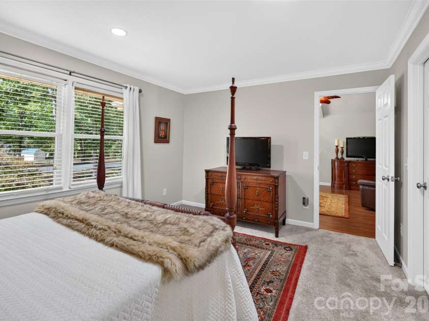 2209 Rainbrook Drive, Monroe, NC 28112.  MLS# CAR4432727, YatesRealty ID 56489. Primary bedroom