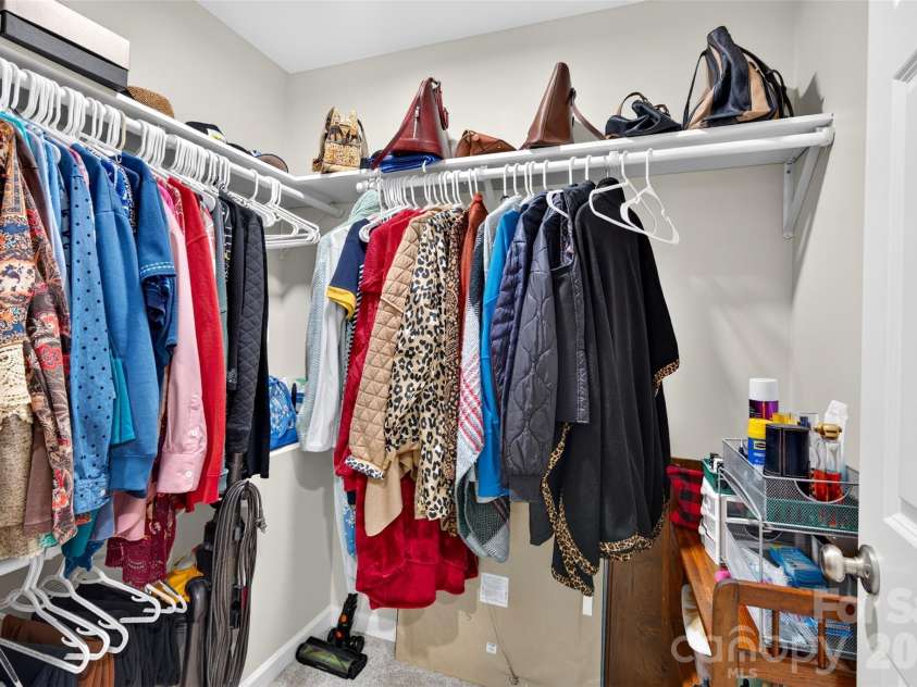 2209 Rainbrook Drive, Monroe, NC 28112.  MLS# CAR4432727, YatesRealty ID 56489. Primary closet