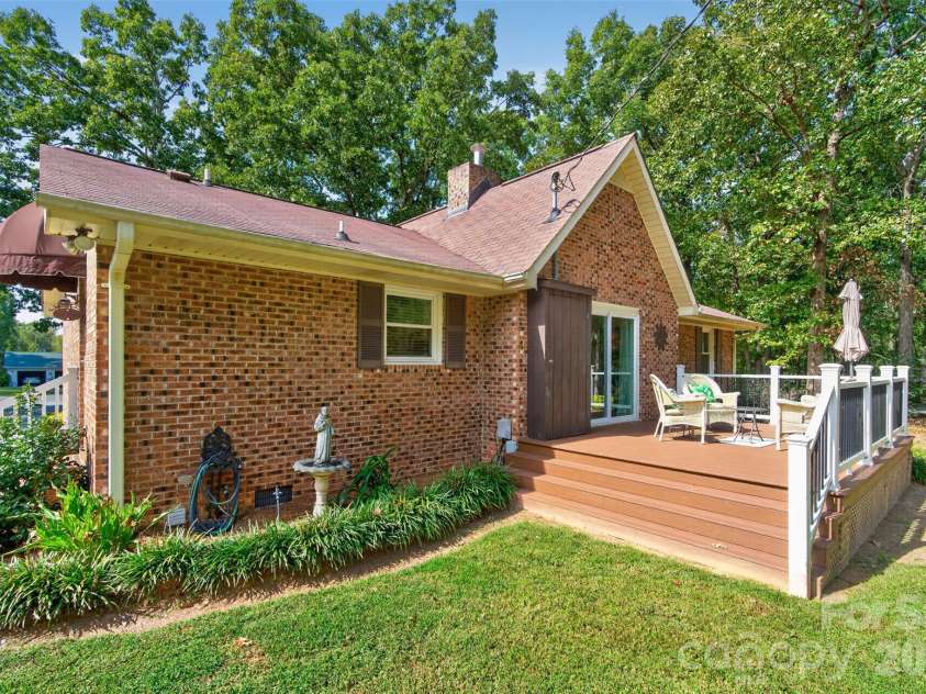 2209 Rainbrook Drive, Monroe, NC 28112.  MLS# CAR4432727, YatesRealty ID 56489. Rear view