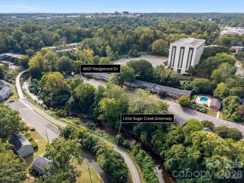 4607 Hedgemore Drive, Charlotte, NC 28209.  MLS# CAR4432760, YatesRealty ID 56496. 